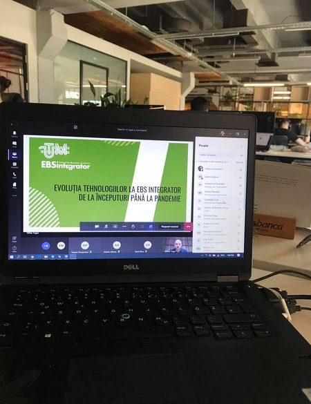 “Evoluția tehnologiilor la EBS Integrator de la începuturi până la pandemie” – discurs la UTM